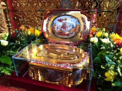 30 июня в Иркутск привезут мощи святого великомученика Георгия Победоносца