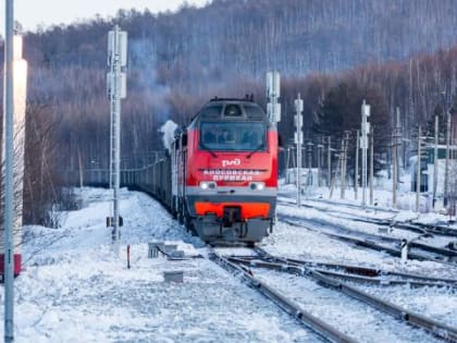 В Амурской области запустили движение по второму пути БАМа на перегоне Аносовская - Пурикан