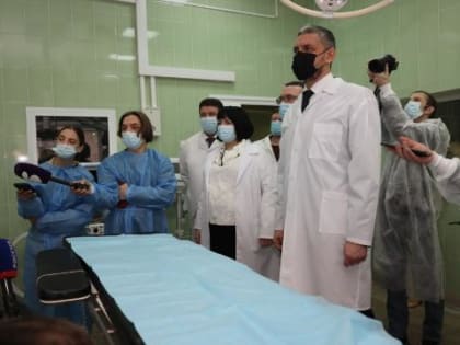 Новое оборудование привезли в читинскую больницу по поручению Мишустина