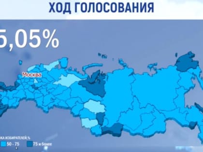 Явка на выборах президента по всей стране к обеду 17 марта превысила 65%