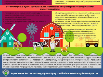 Памятка для населения по профилактике бешенства!