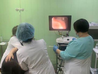 Операцию по удалению полипа желудка впервые провели в Киренской районной больнице