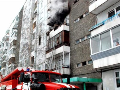 Два высотных дома горели во Владивостоке второго января