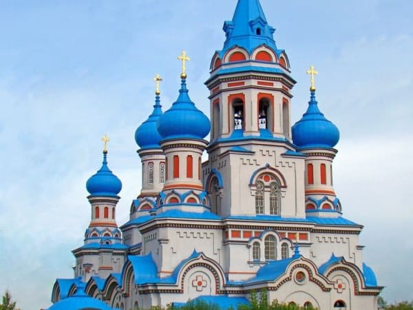 Князе владимирский храм в иркутске