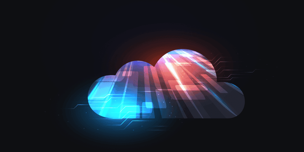 Cloud transformation hero background — enterprise cloud consulting by 12th Wonder