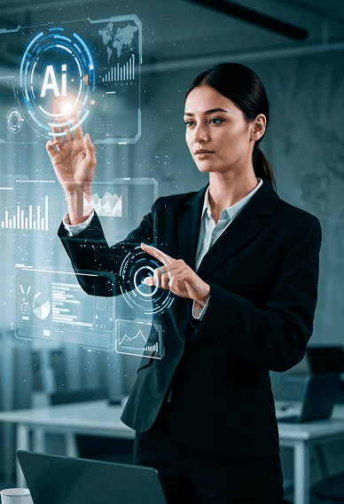 AI-powered software testing visual — automated test generation and execution