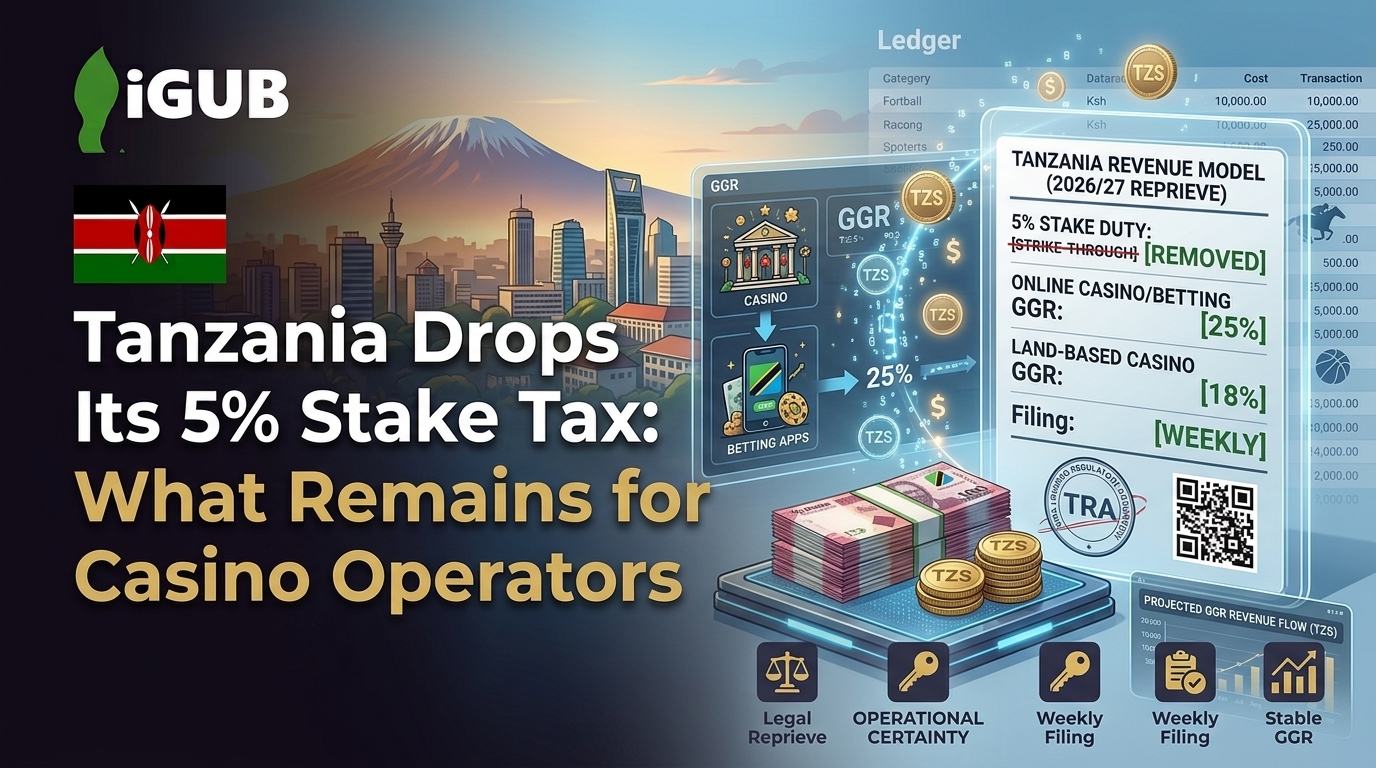 Tanzania Drops Its 5% Stake Tax: What Remains for Casino Operators