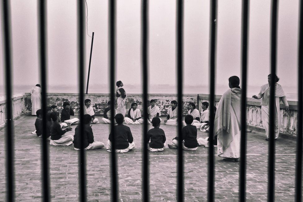Le gurukul Ma Anandmayee Kanyapeeth à Varanasi
