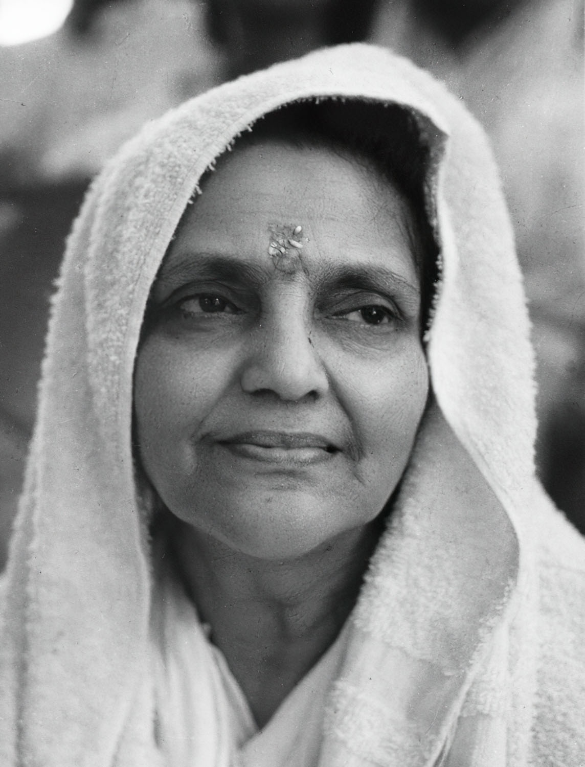 Portrait de Mâ Ânandamayî
