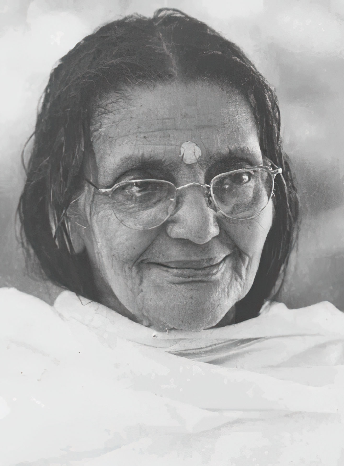 Portrait de Mâ Ânandamayî