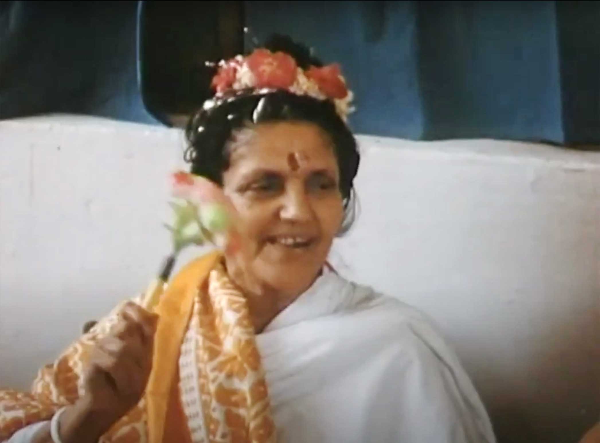 Portrait de Ma Anandamayi