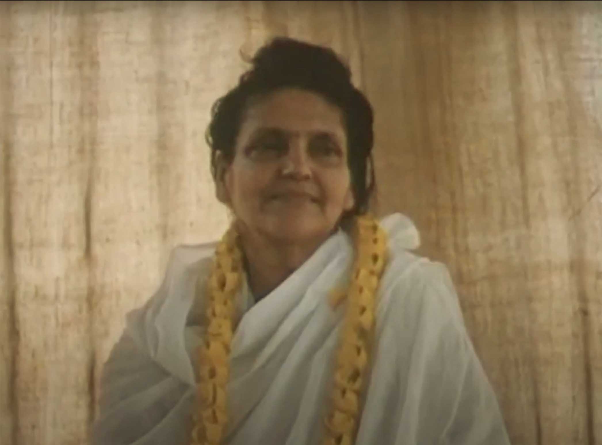 Portrait de Ma Anandamayi