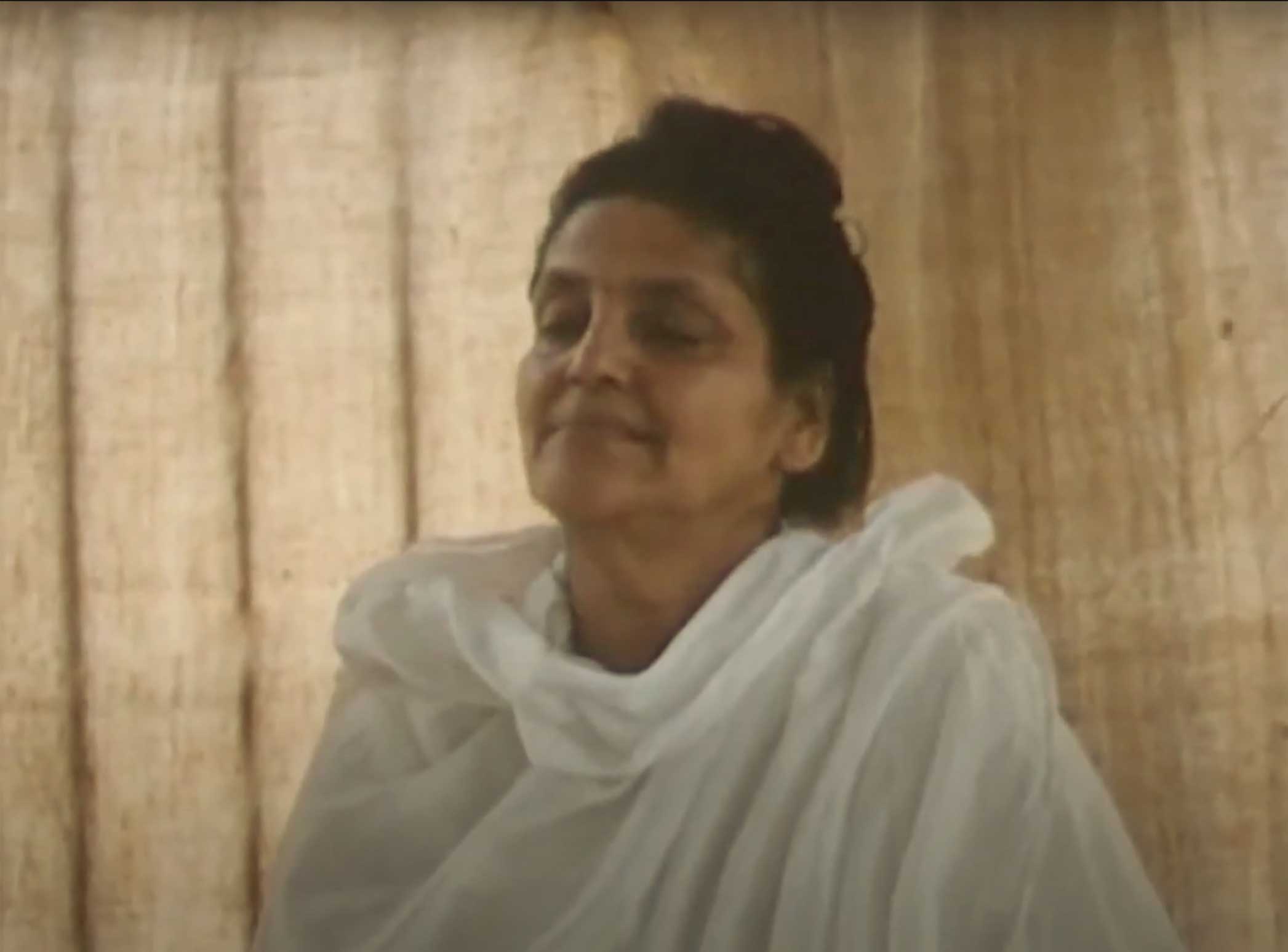 Portrait de Ma Anandamayi