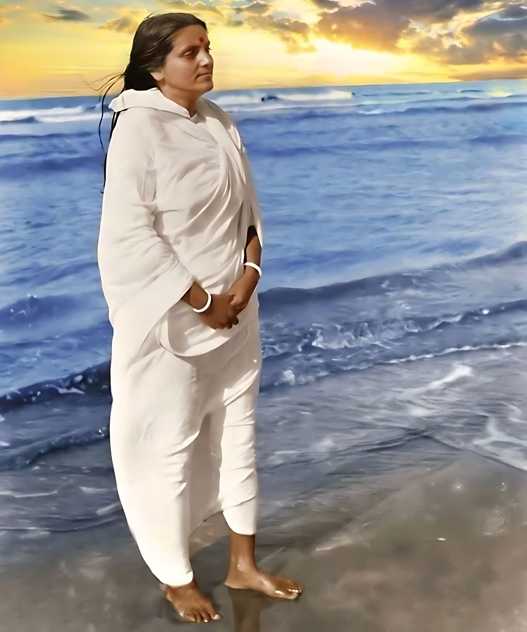 Portrait de Ma Anandamayi