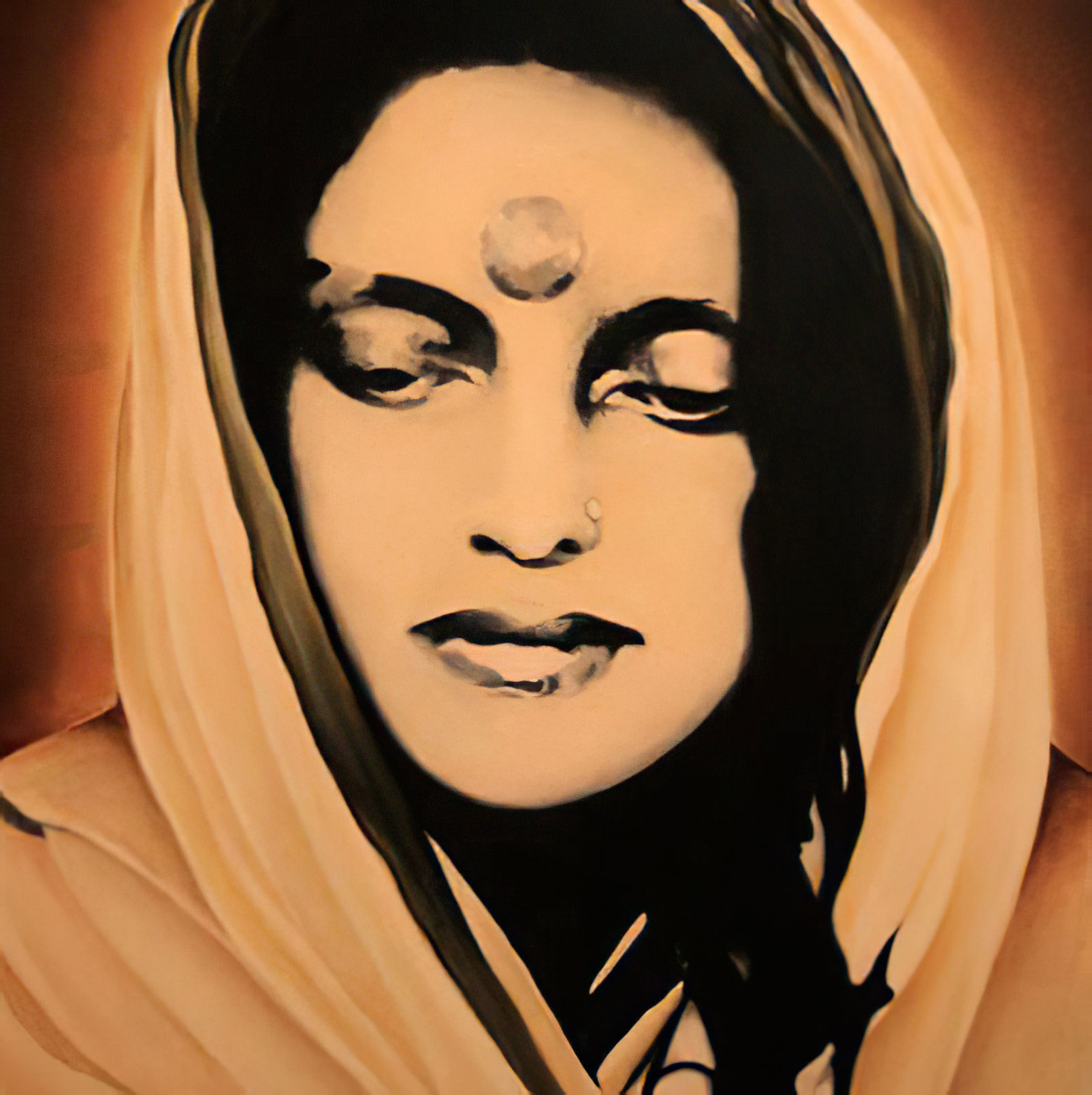 Portrait de Ma Anandamayi