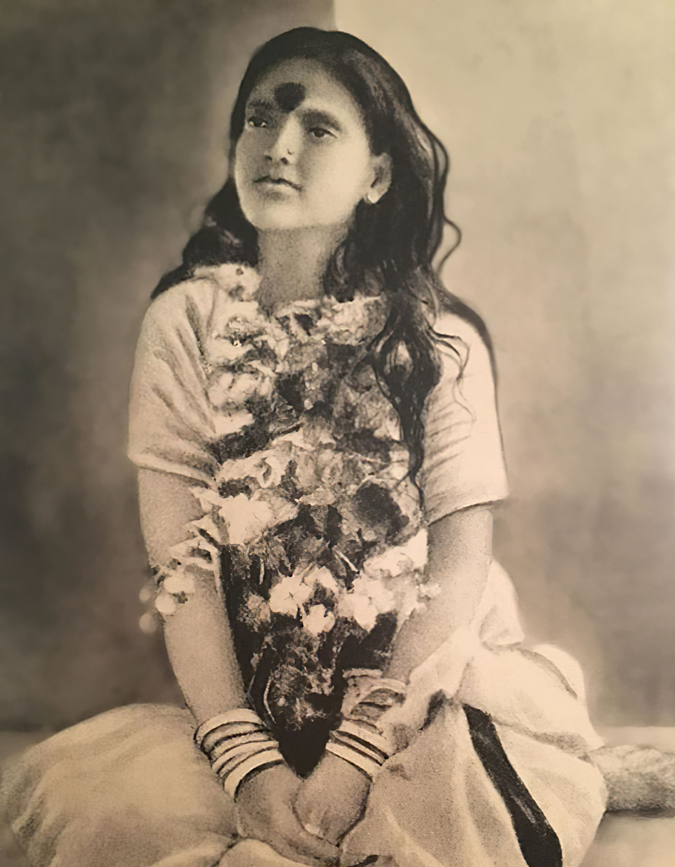 Portrait de Ma Anandamayi