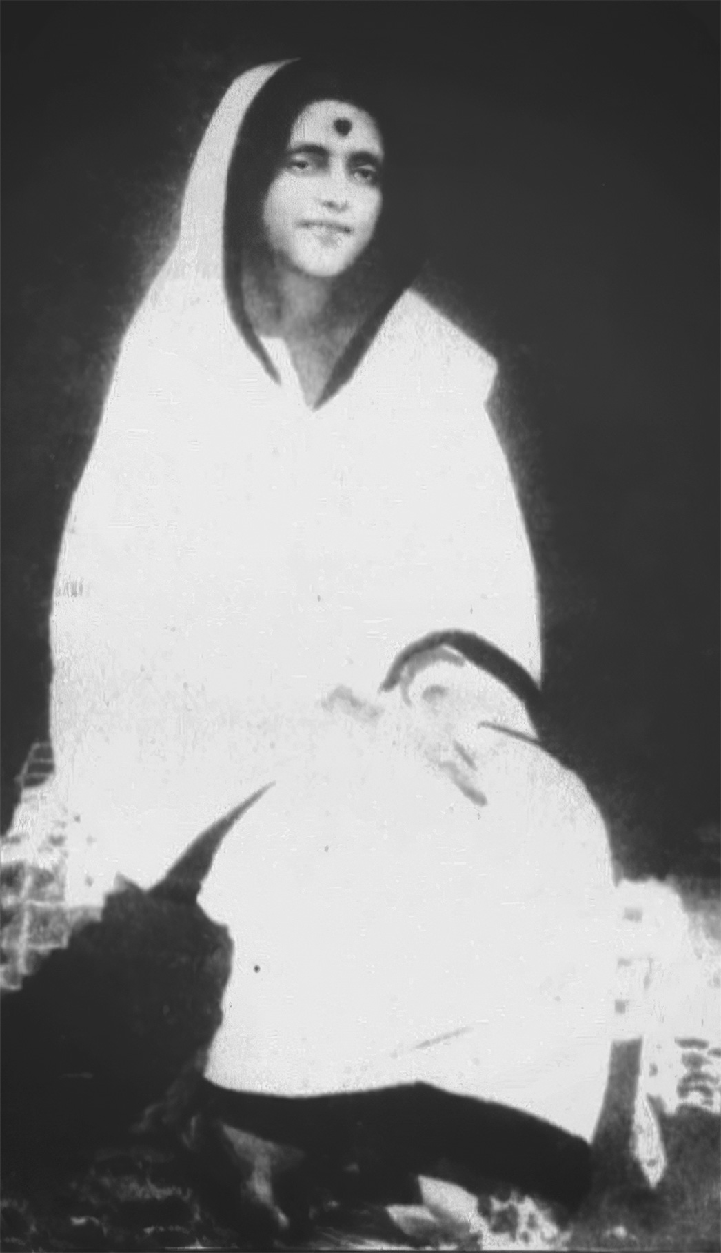 Portrait de Ma Anandamayi