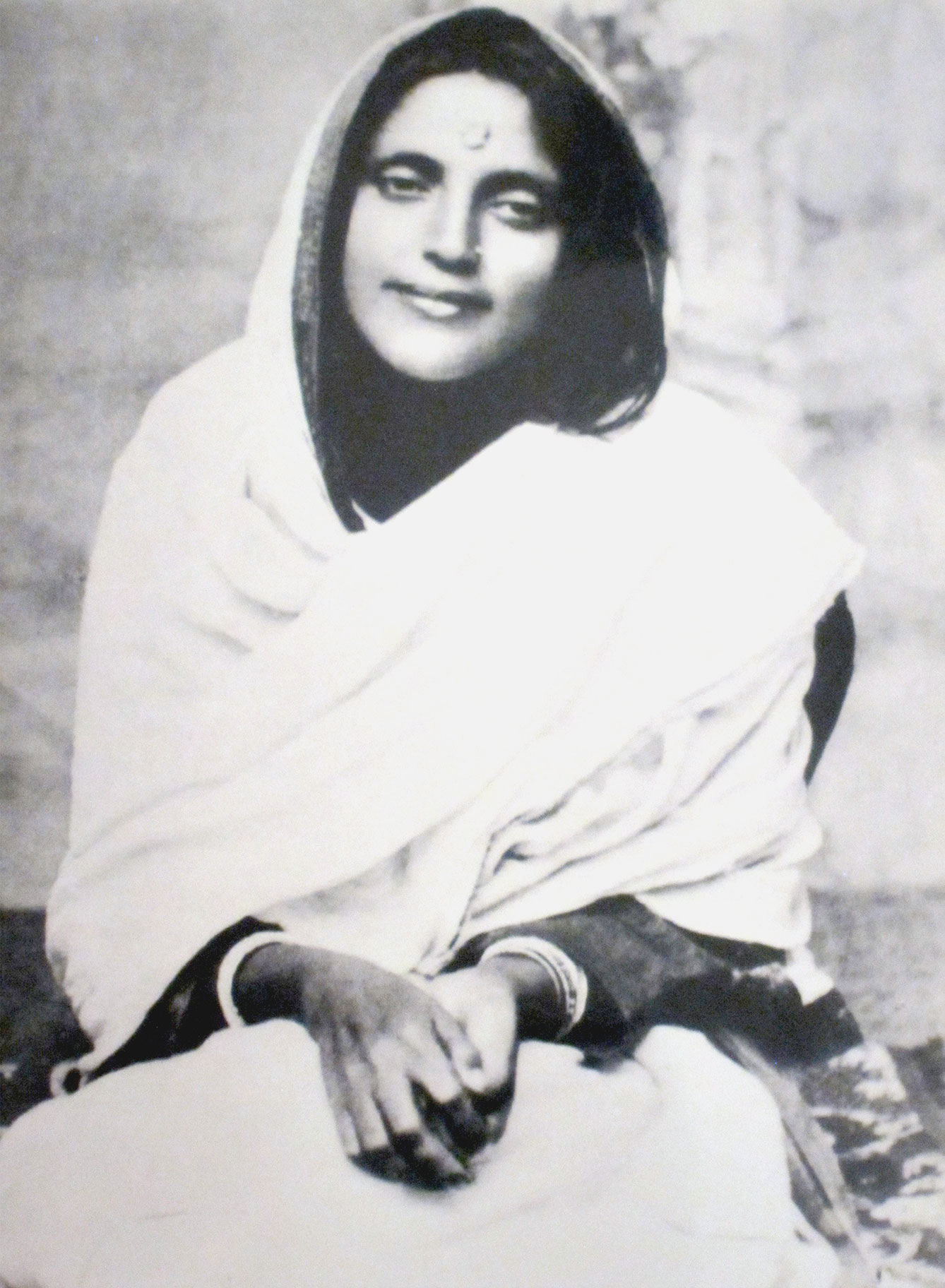 photographie de Mâ Ânandamayî 