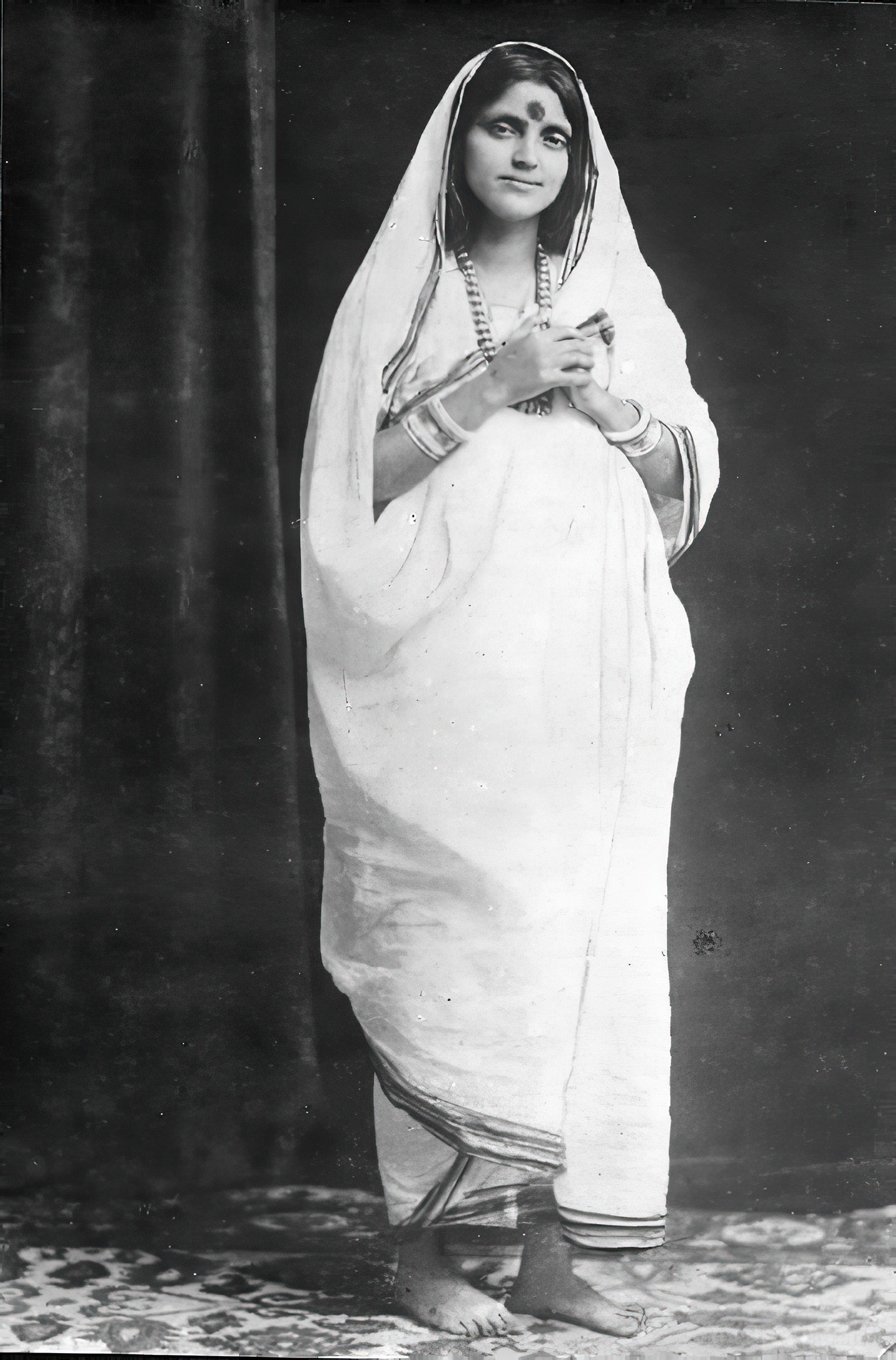 photographie de Mâ Ânandamayî