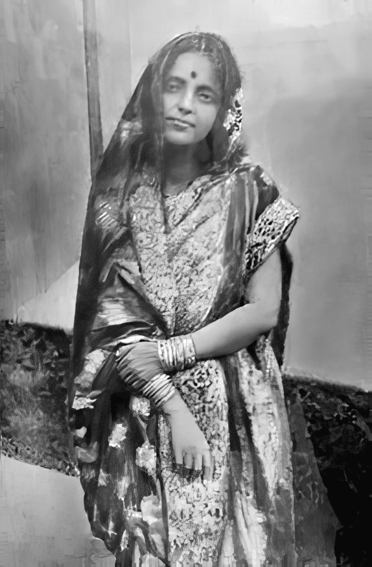 photographie de Mâ Ânandamayî