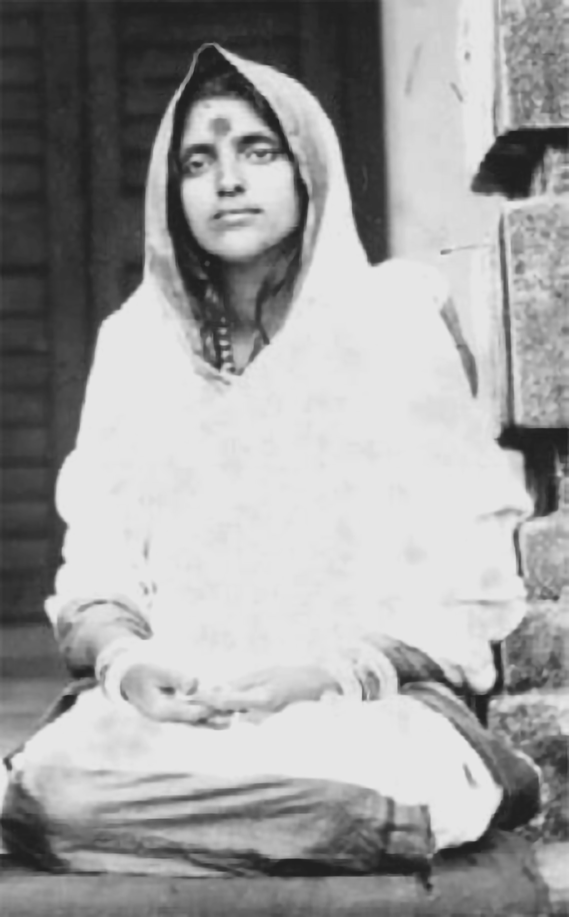 photographie de Mâ Ânandamayî