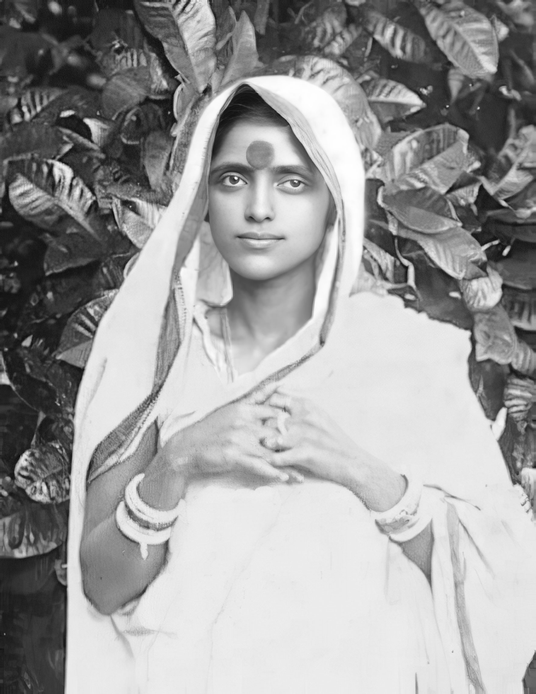 photographie de Mâ Ânandamayî