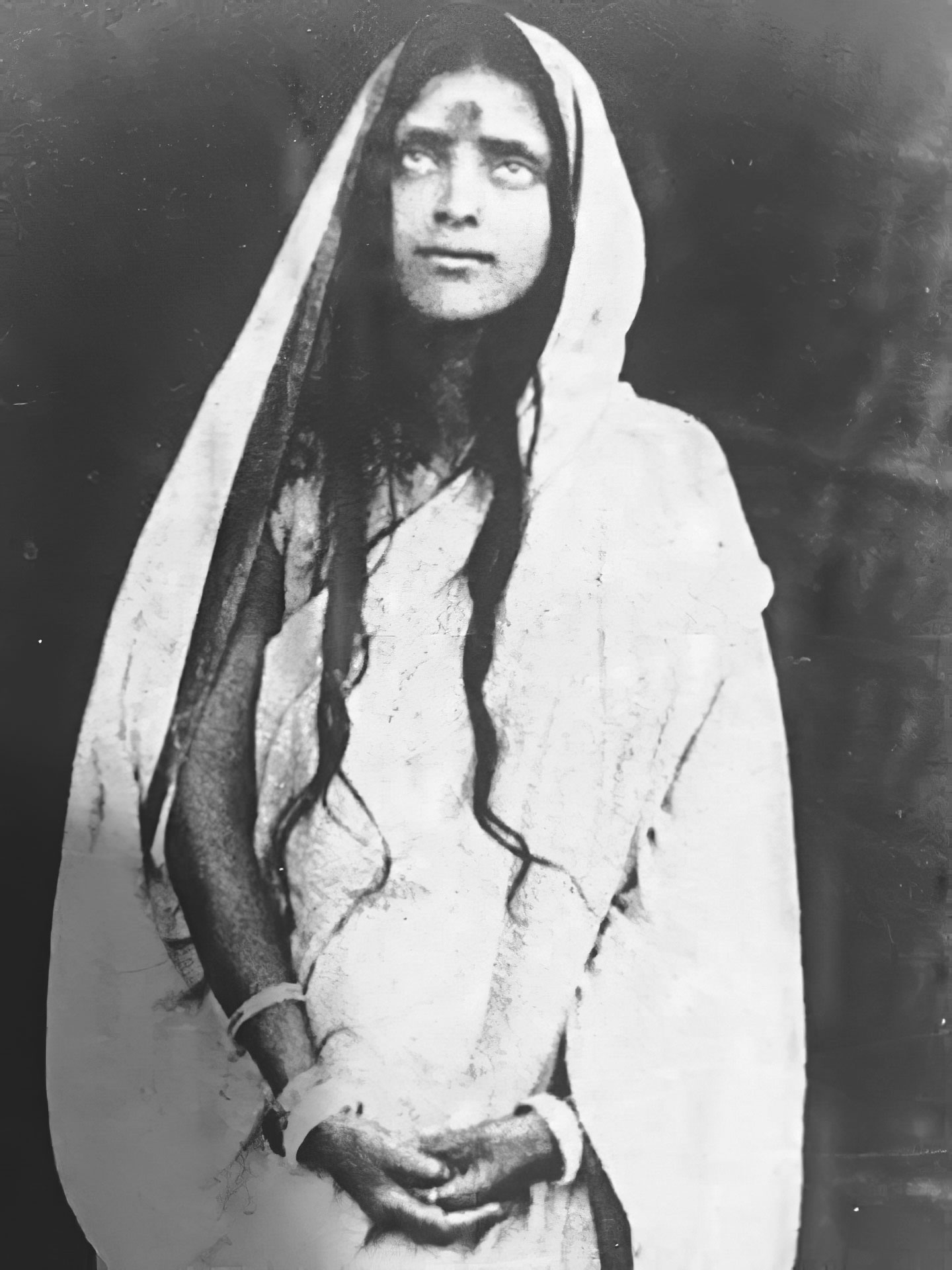 photographie de Mâ Ânandamayî