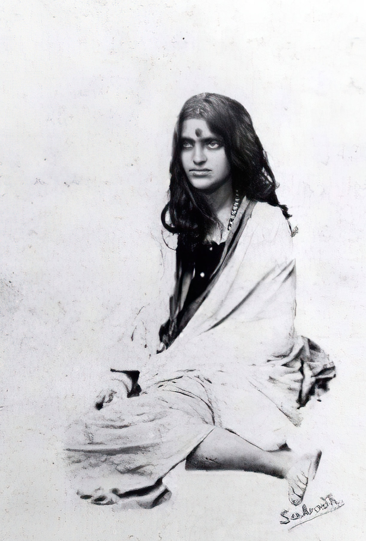 photographie de Mâ Ânandamayî