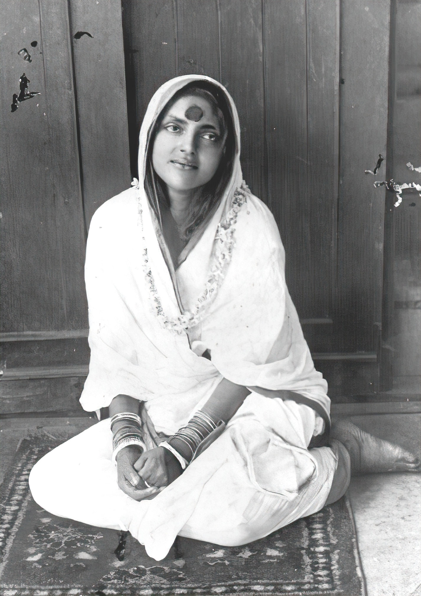 photographie de Mâ Ânandamayî
