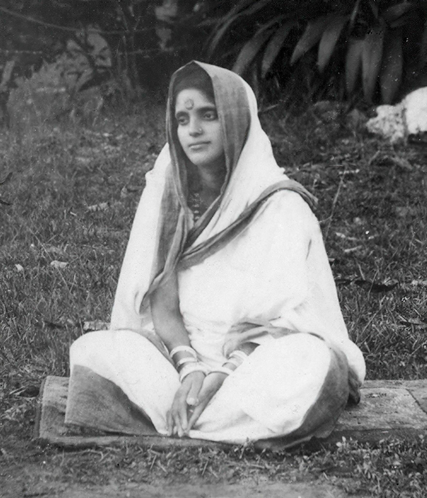 photographie de Mâ Ânandamayî