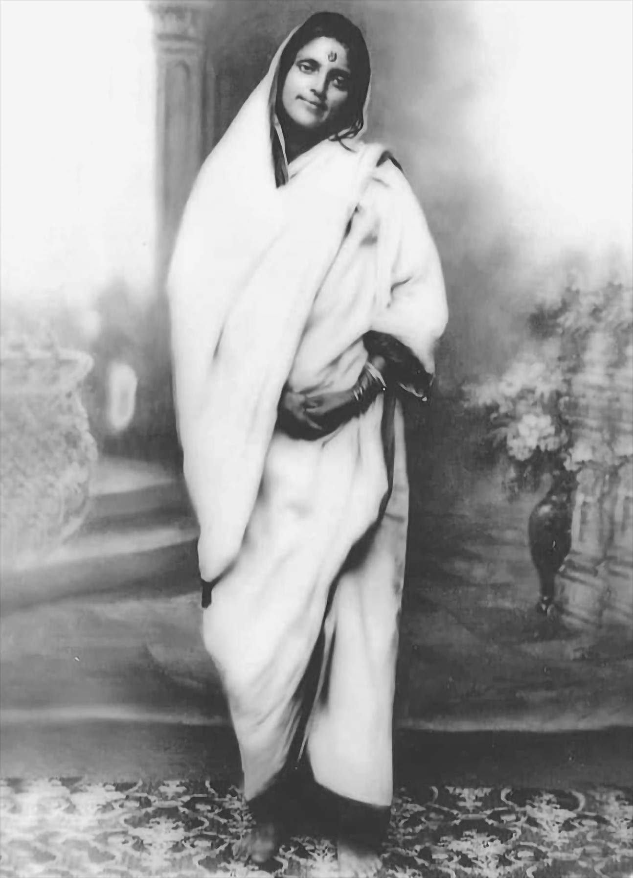 photographie de Mâ Ânandamayî