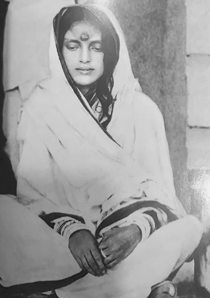 Photographie de Mâ Ânandamayî