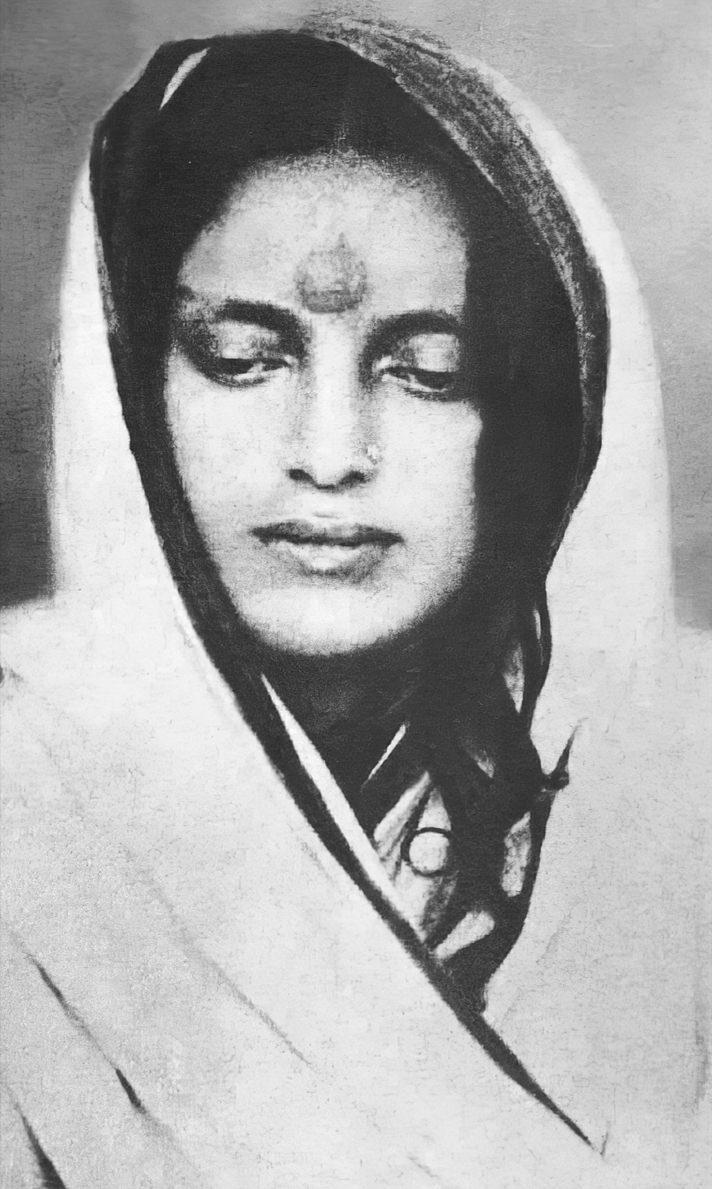 Photographie de Mâ Ânandamayî
