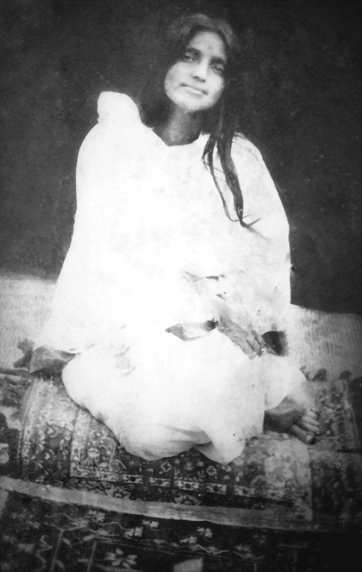 Photographie de Mâ Ânandamayî