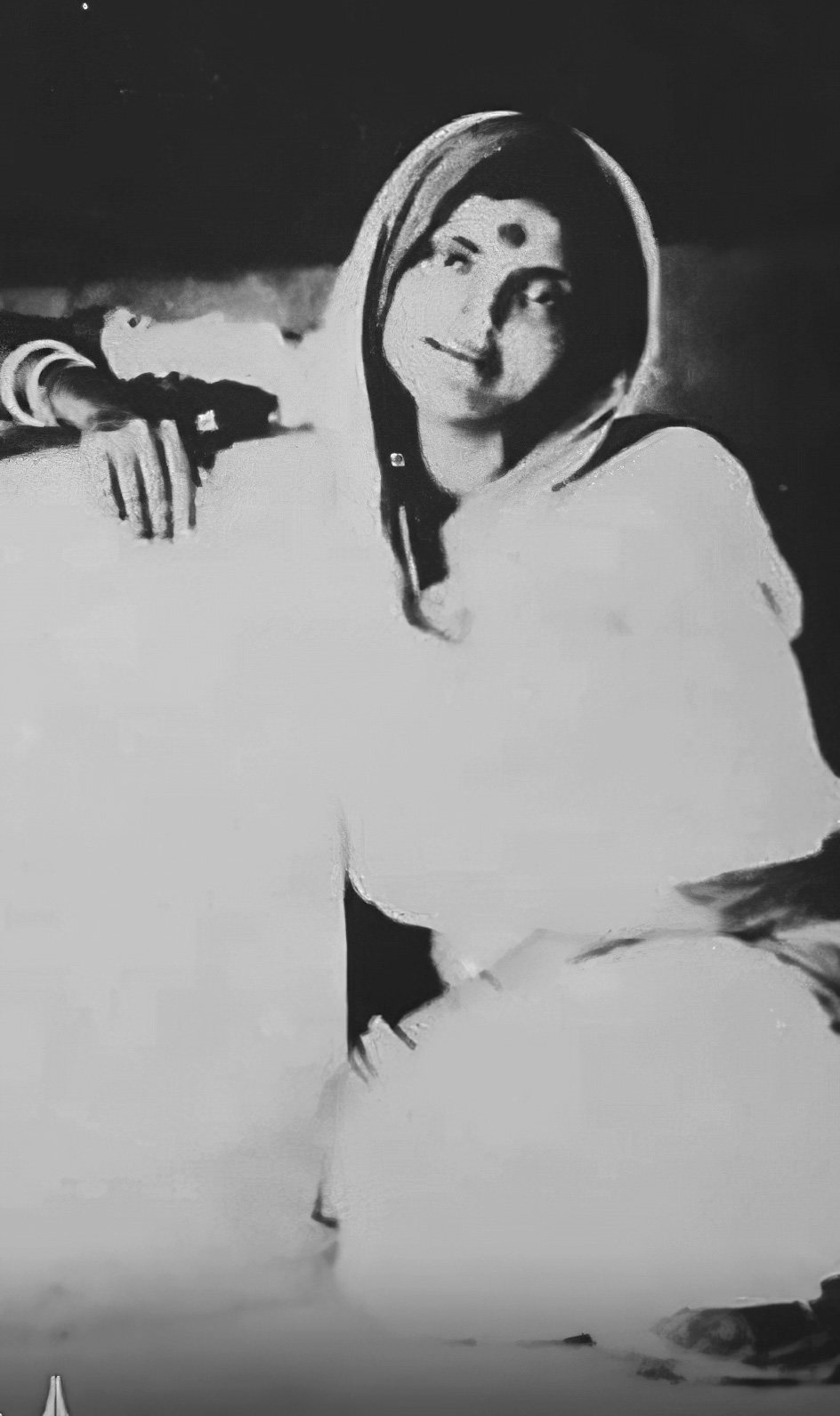 Photographie de Mâ Ânandamayî