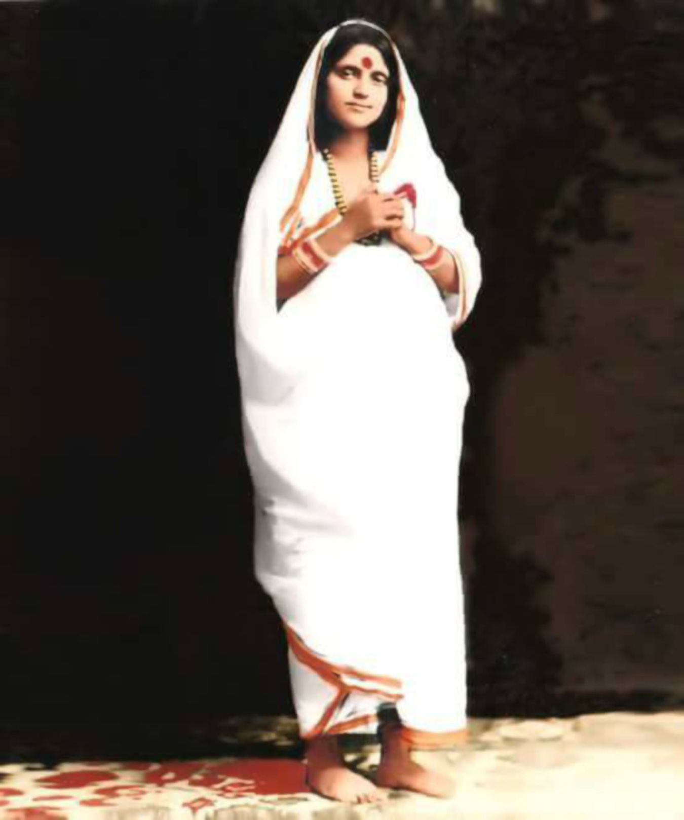 photographie de Mâ Ânandamayî 