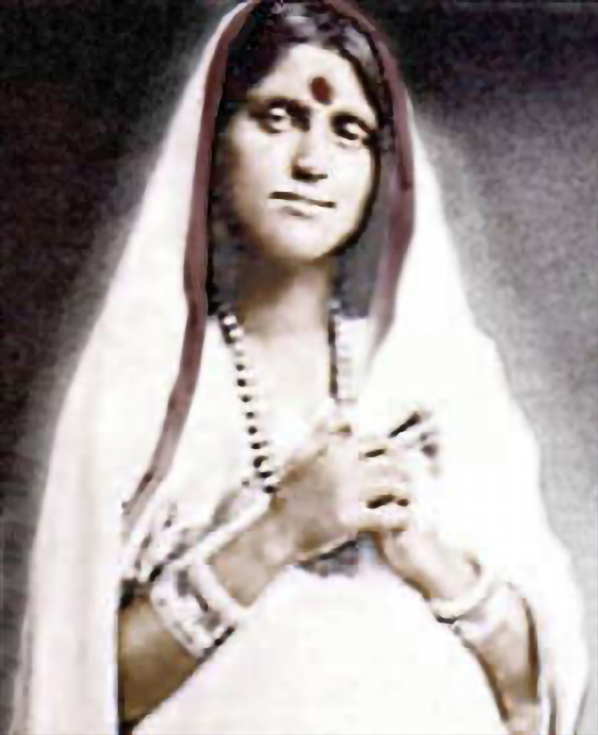 photographie de Mâ Ânandamayî 