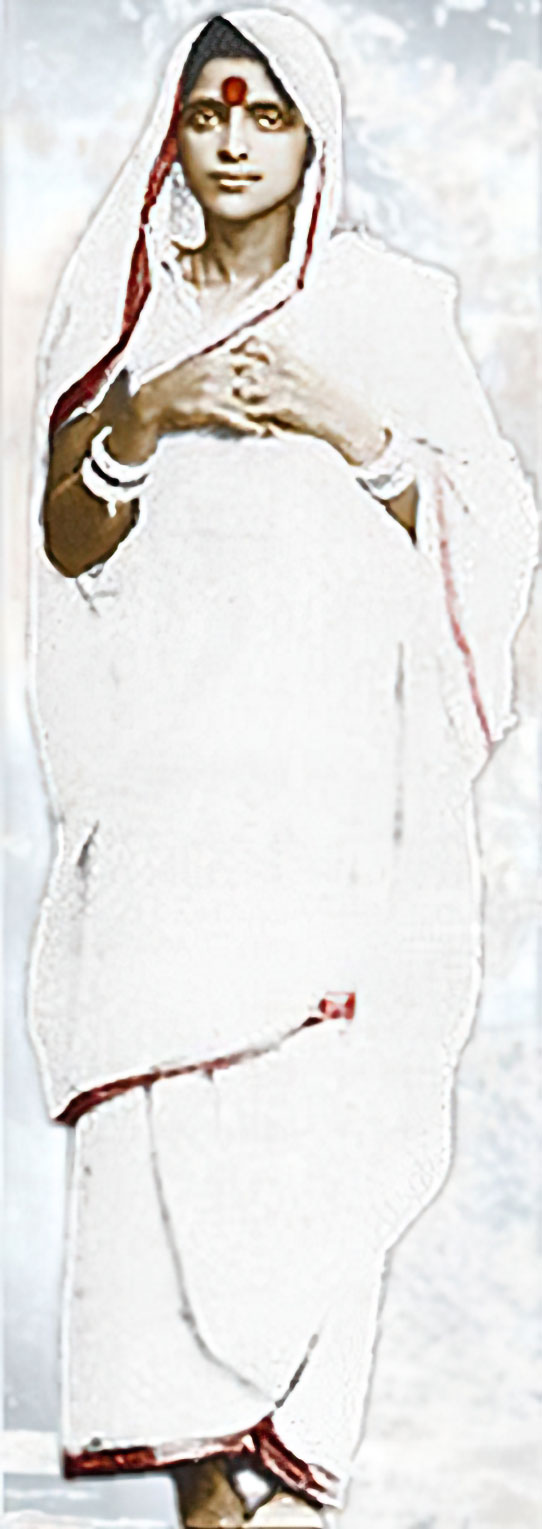 photographie de Mâ Ânandamayî 