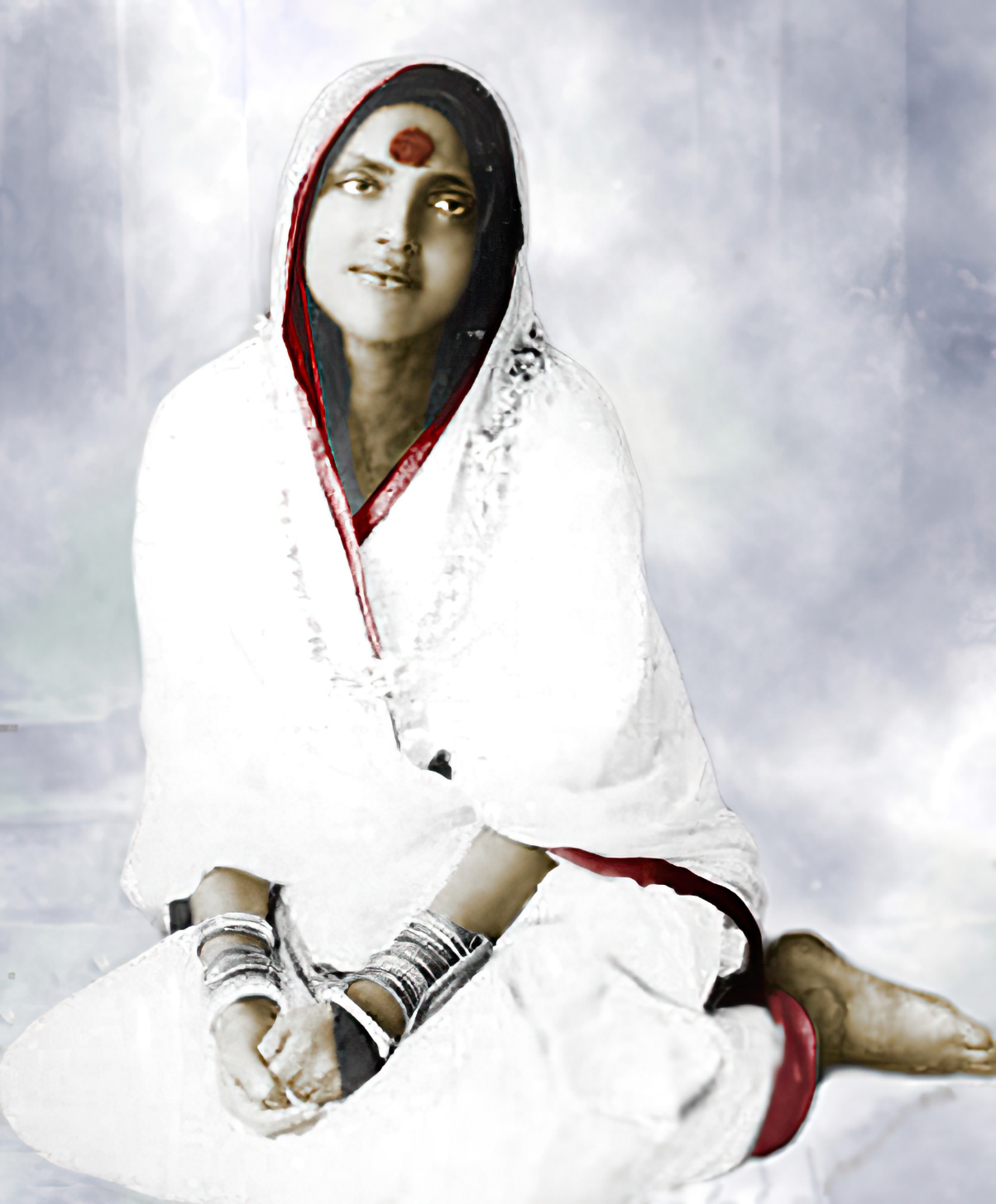 photographie de Mâ Ânandamayî 