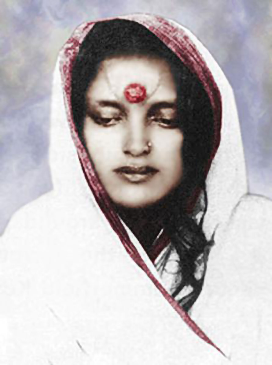 photographie de Mâ Ânandamayî 