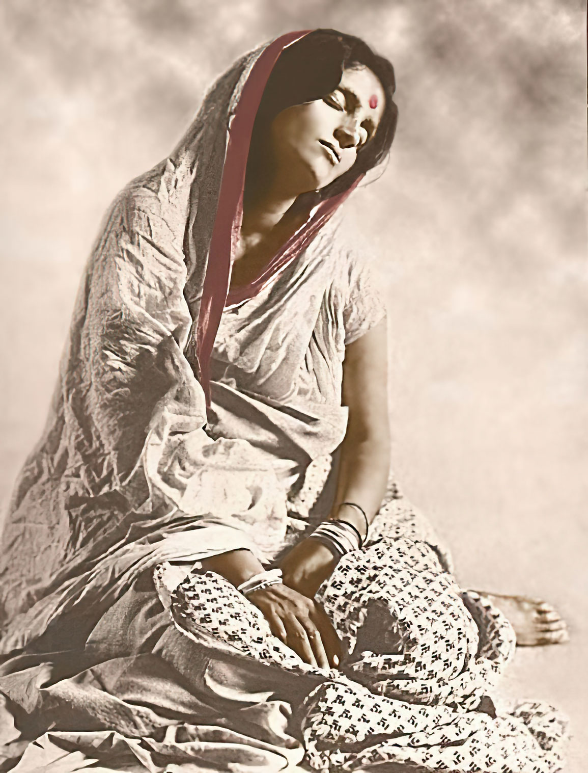 photographie de Mâ Ânandamayî 