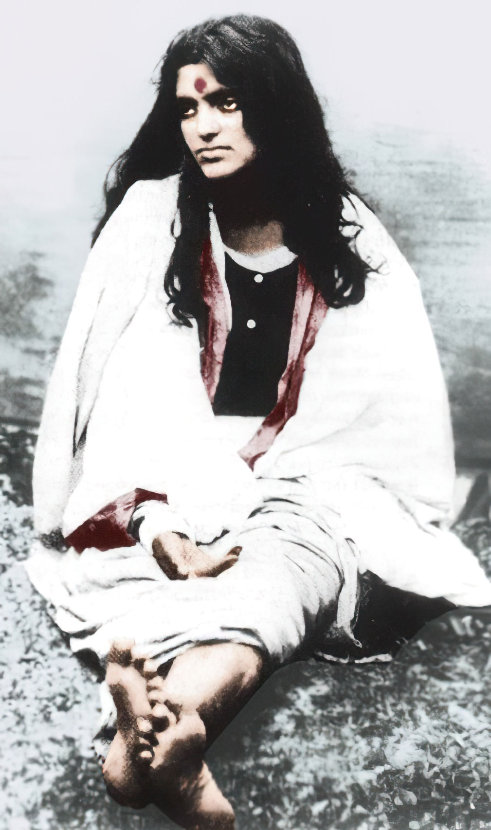 photographie de Mâ Ânandamayî 