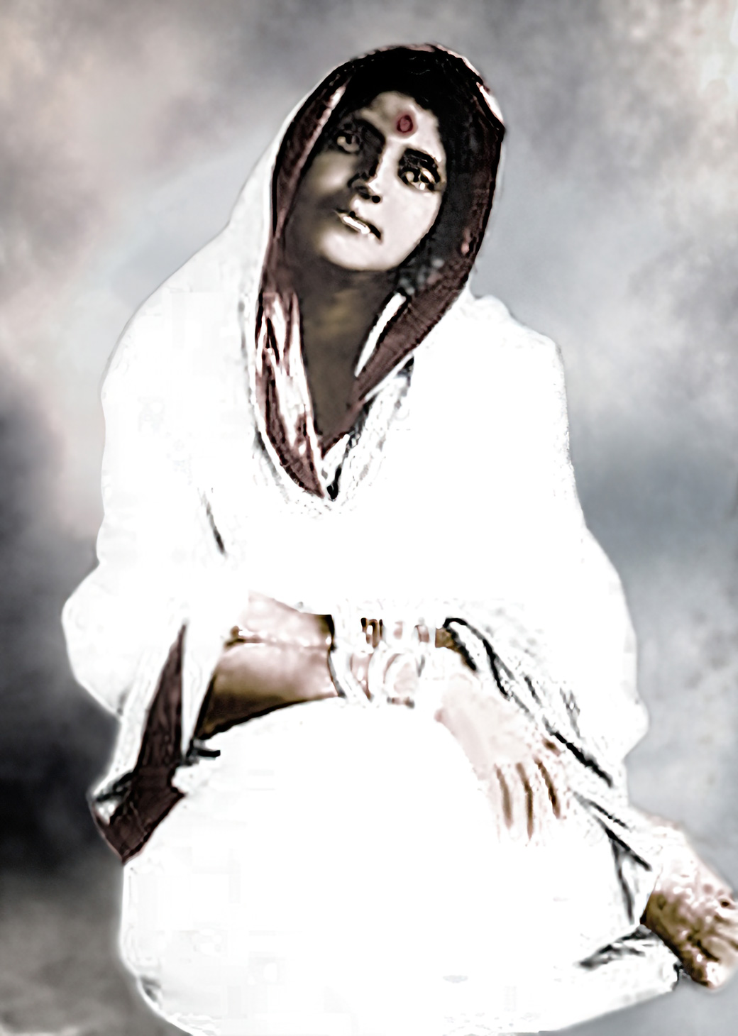photographie de Mâ Ânandamayî 