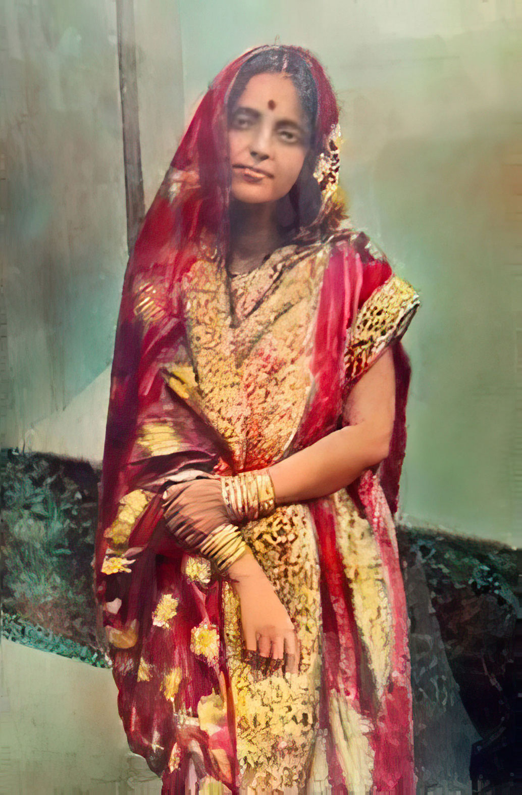 photographie de Mâ Ânandamayî 