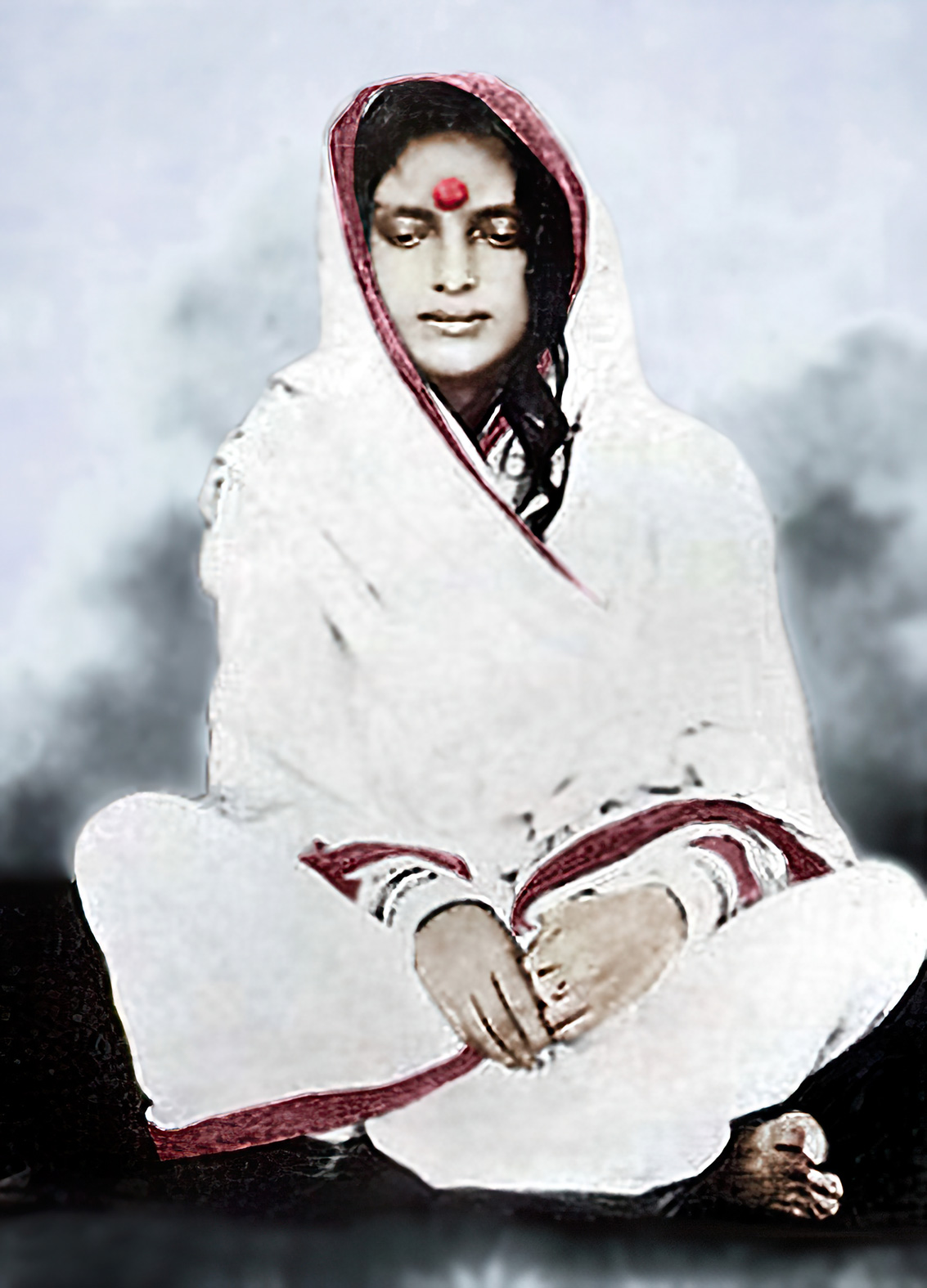 photographie de Mâ Ânandamayî 