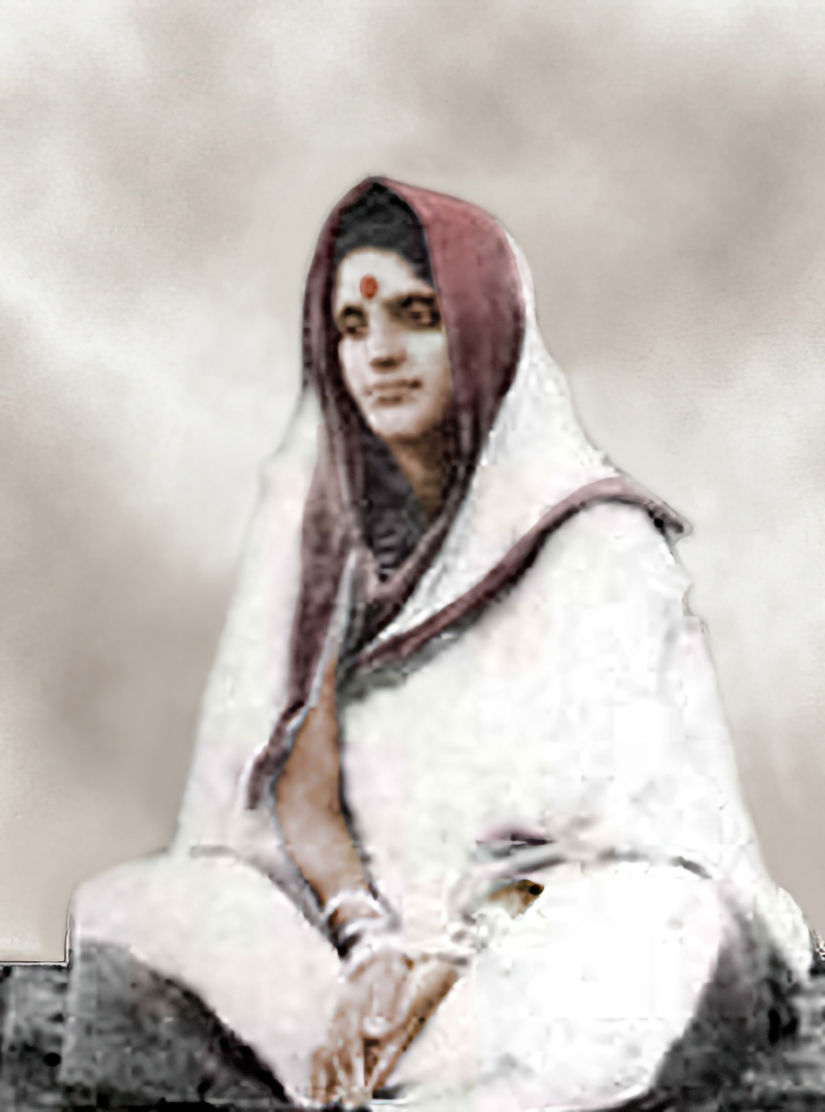 photographie de Mâ Ânandamayî 