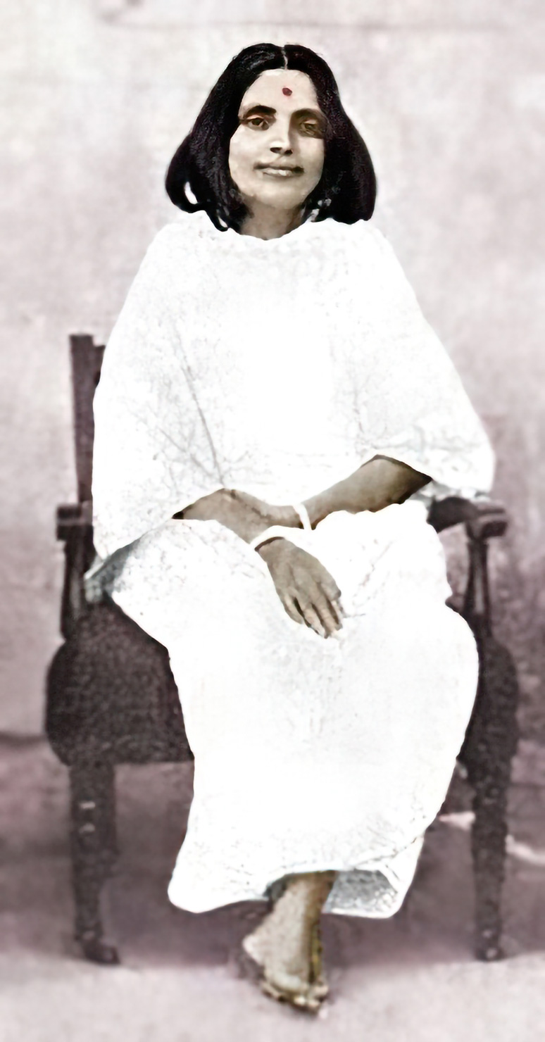 photographie de Mâ Ânandamayî 