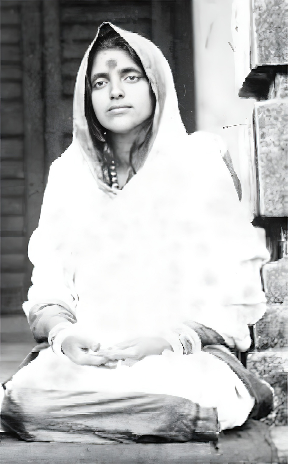 photographie de Mâ Ânandamayî 