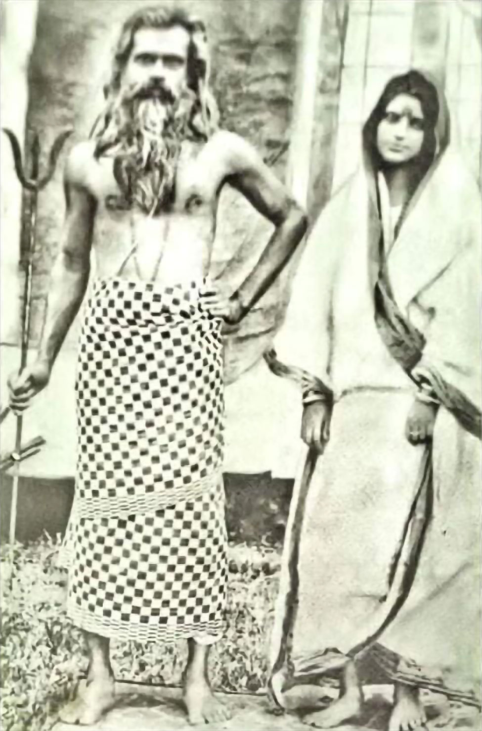 Ma Anandamayi and Bholanath