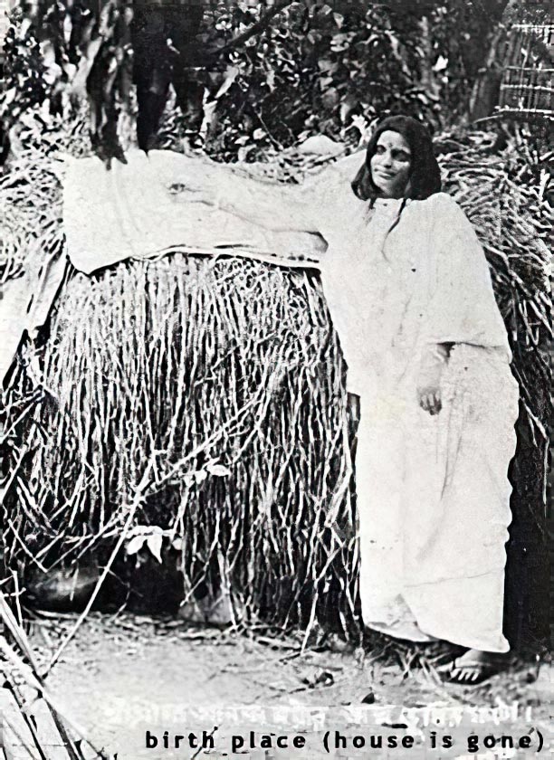 Photographie de Mâ Ânandamayî